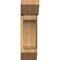 Ekena Millwork Legacy Slat Rough Sawn Bracket w/ Offset Brace, Western Red Cedar, 8"W x 20"D x 28"H BKT0806X20X28LEC06RWR - alternate 3